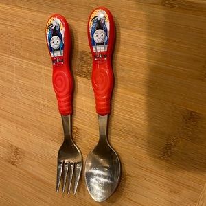 Toddler Size Thomas The Train Cutlery